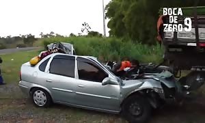 Death of hour in horrible car accident