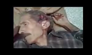 Old Syrian man died by shrapnel